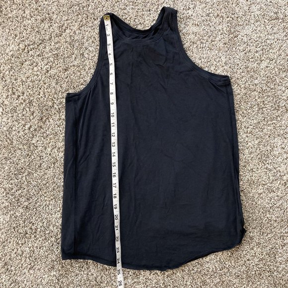 Lululemon All Tied Up Tank Top Size XS/S * Black Open Back Sleeveless Gym Yoga - Picture 8 of 8